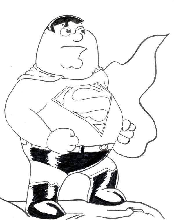 600x758 Peter G. As Superman By Mmasamun3