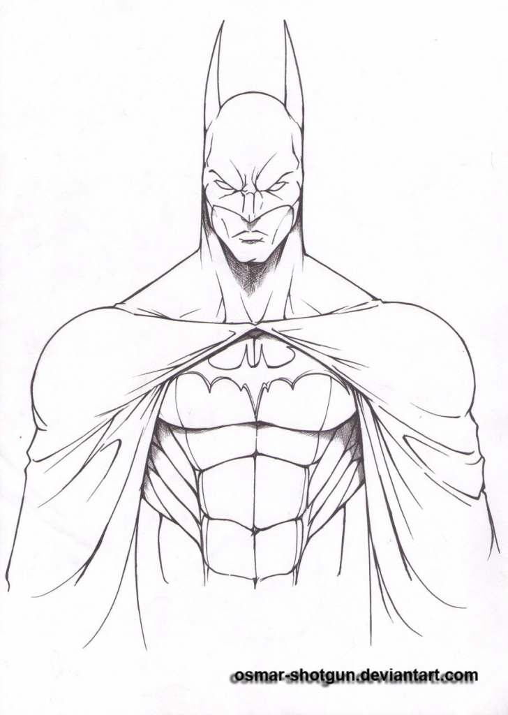 728x1024 Batman Easy Sketches 1000 Ideas About Batman Drawing