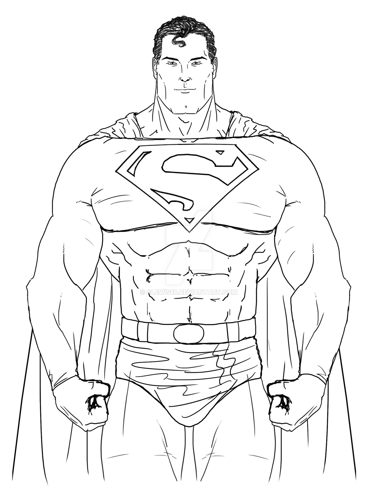 1280x1679 Superman Digital Sketch By Scottlewisart