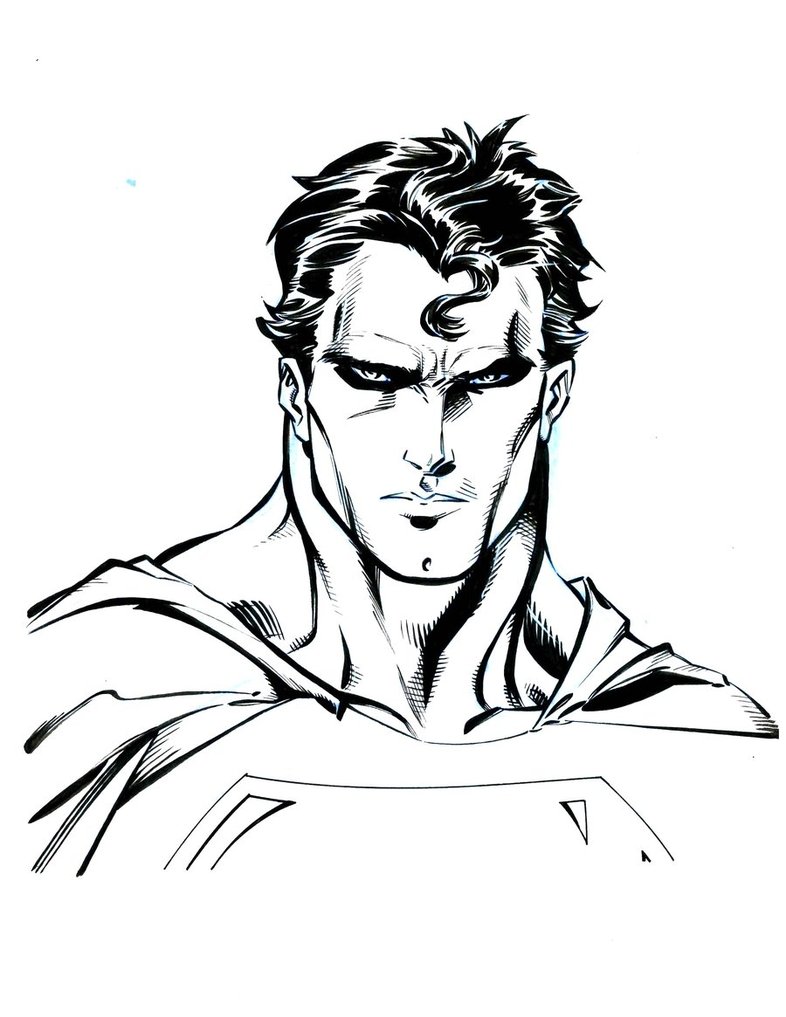 786x1017 Guile Superman Bust By Jimsandersiii