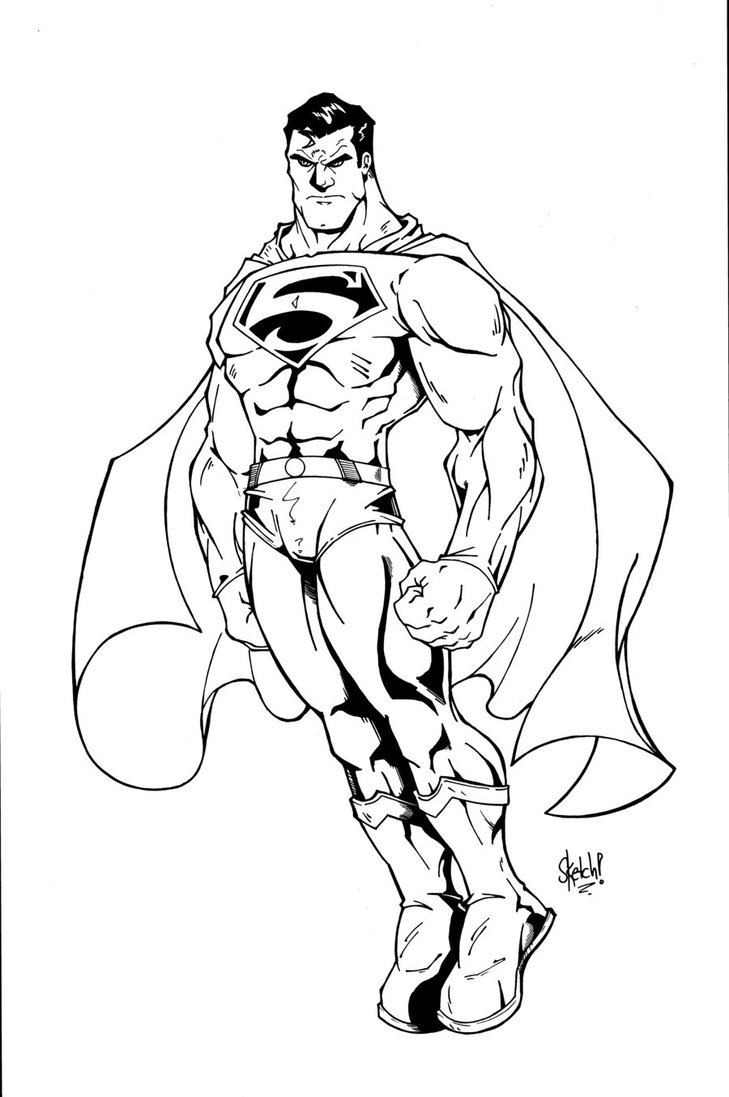 729x1097 Superman By Sketchheavy