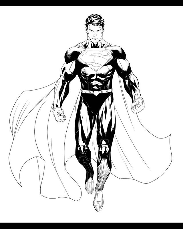 640x799 Superman By Ryan Benjamin @dccomics