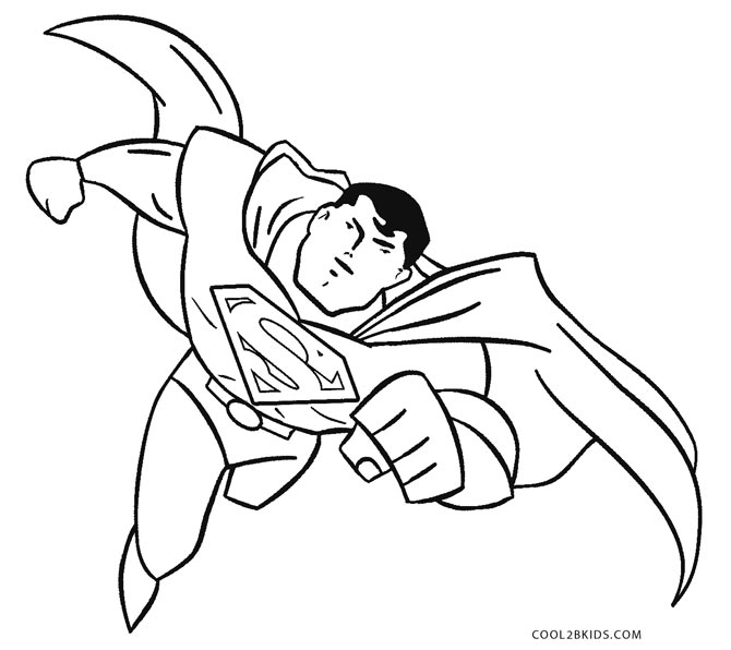 670x596 Free Printable Superman Coloring Pages For Kids Cool2bkids