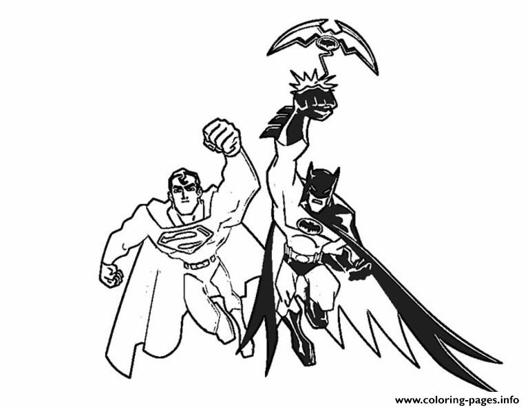 770x595 Print Batman And Superman S For Print02de Coloring Pages