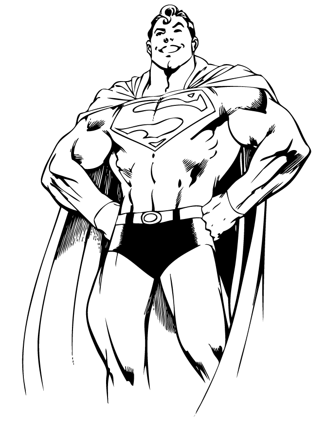 670x867 Dc Comic Characters Outline Images