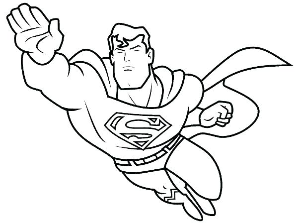 600x450 Simple Superman Coloring Page Best Of Pages To Print For Kids Pag