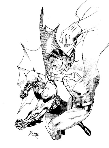 378x512 Batman Vs. Superman By Draugwenka