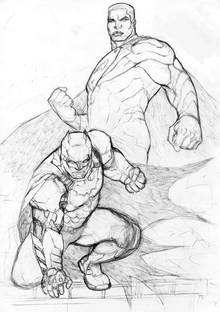 749x1065 Drink N Draw Session Batman Vs Superman By Ntocha