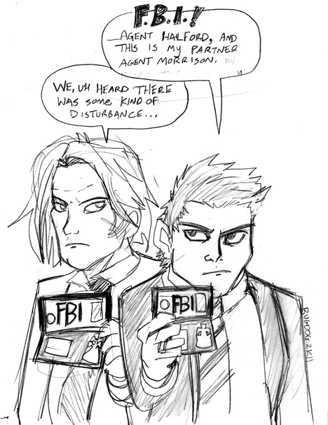 468x606 Supernatural's Sam And Dean By Rugdog