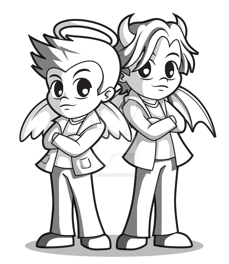 800x921 Supernatural Sd Dean And Sam By Zombiegirl01