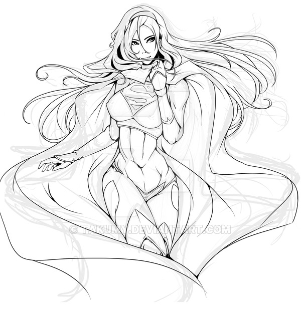600x617 Superwoman By Takumy