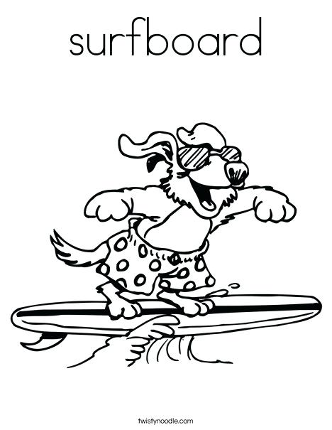 468x605 Surfboard Coloring Page Surf Boards Coloring Pages Santa Surfing