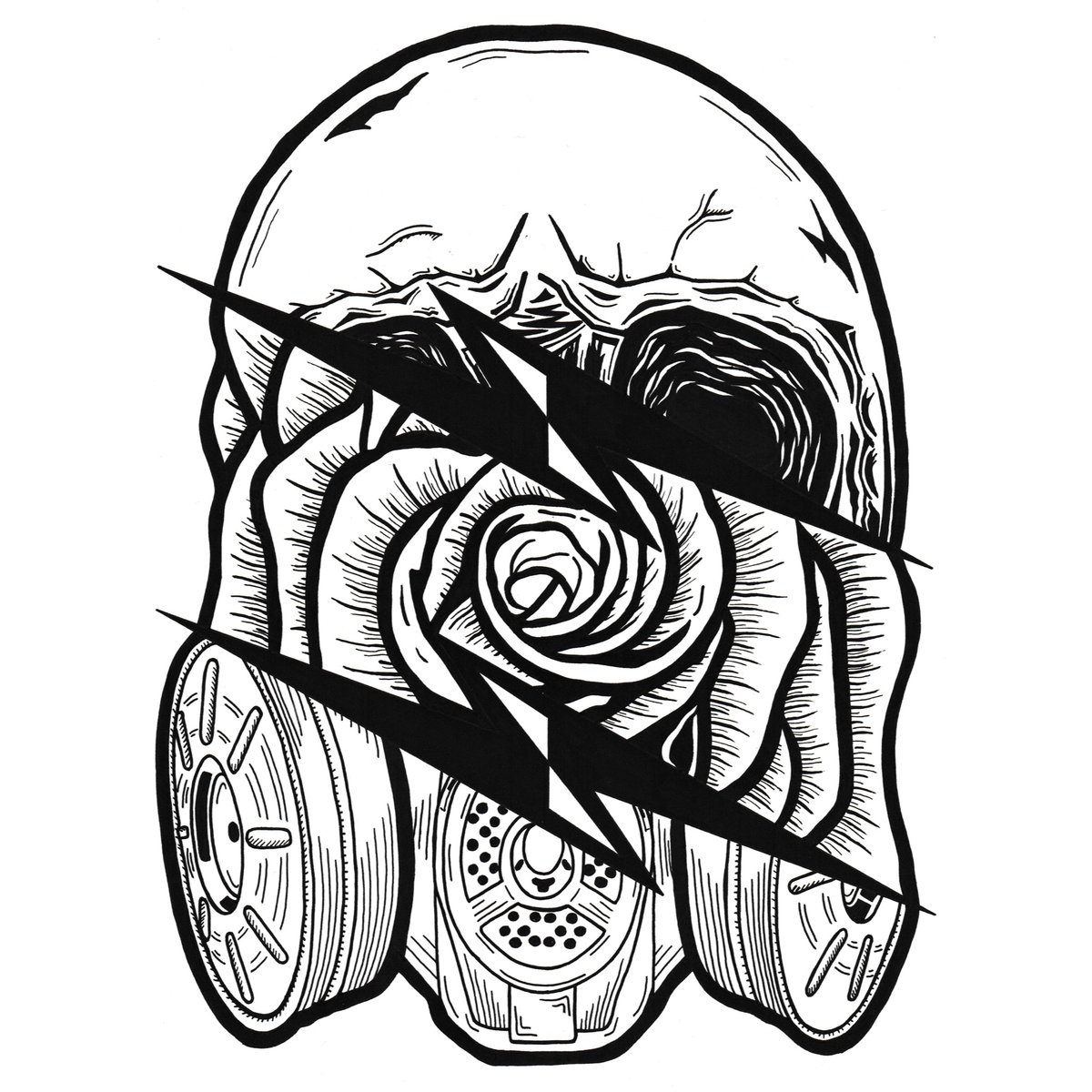 1200x1200 Johnny Surf On Twitter Skullrosemask