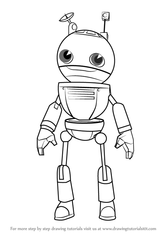 566x800 Learn How To Draw Tagbot From Subway Surfers (Subway Surfers) Step