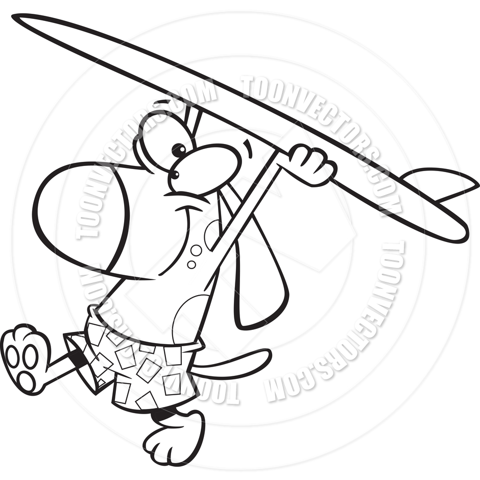 940x940 Drawn Surfboard Carton