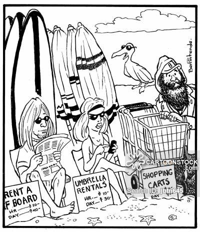 400x463 Surfboard Cartoons And Comics