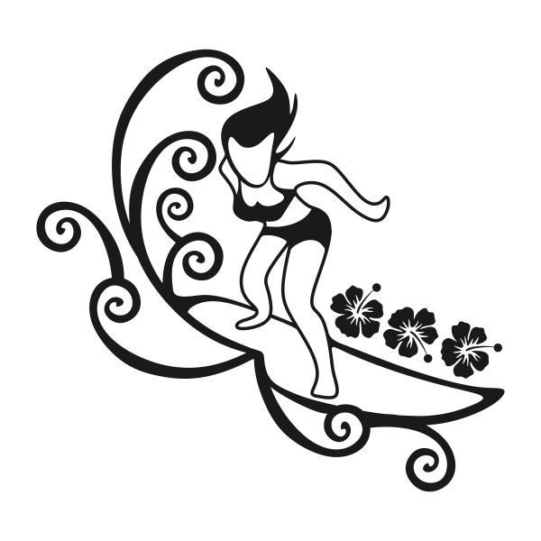 600x600 Girl Svg Cuttable Design