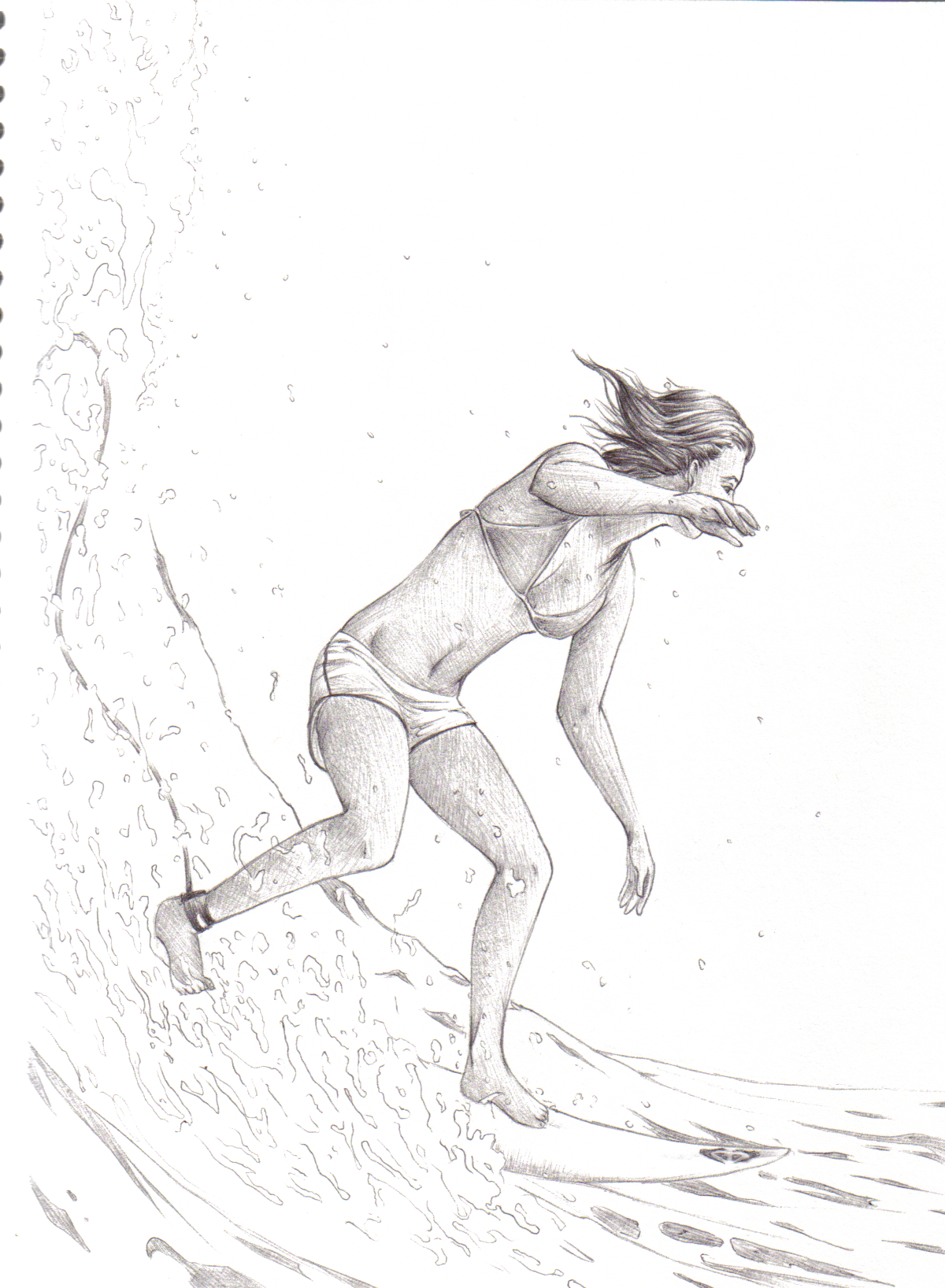 1200x1636 Surfer Girl By Nillawafer88