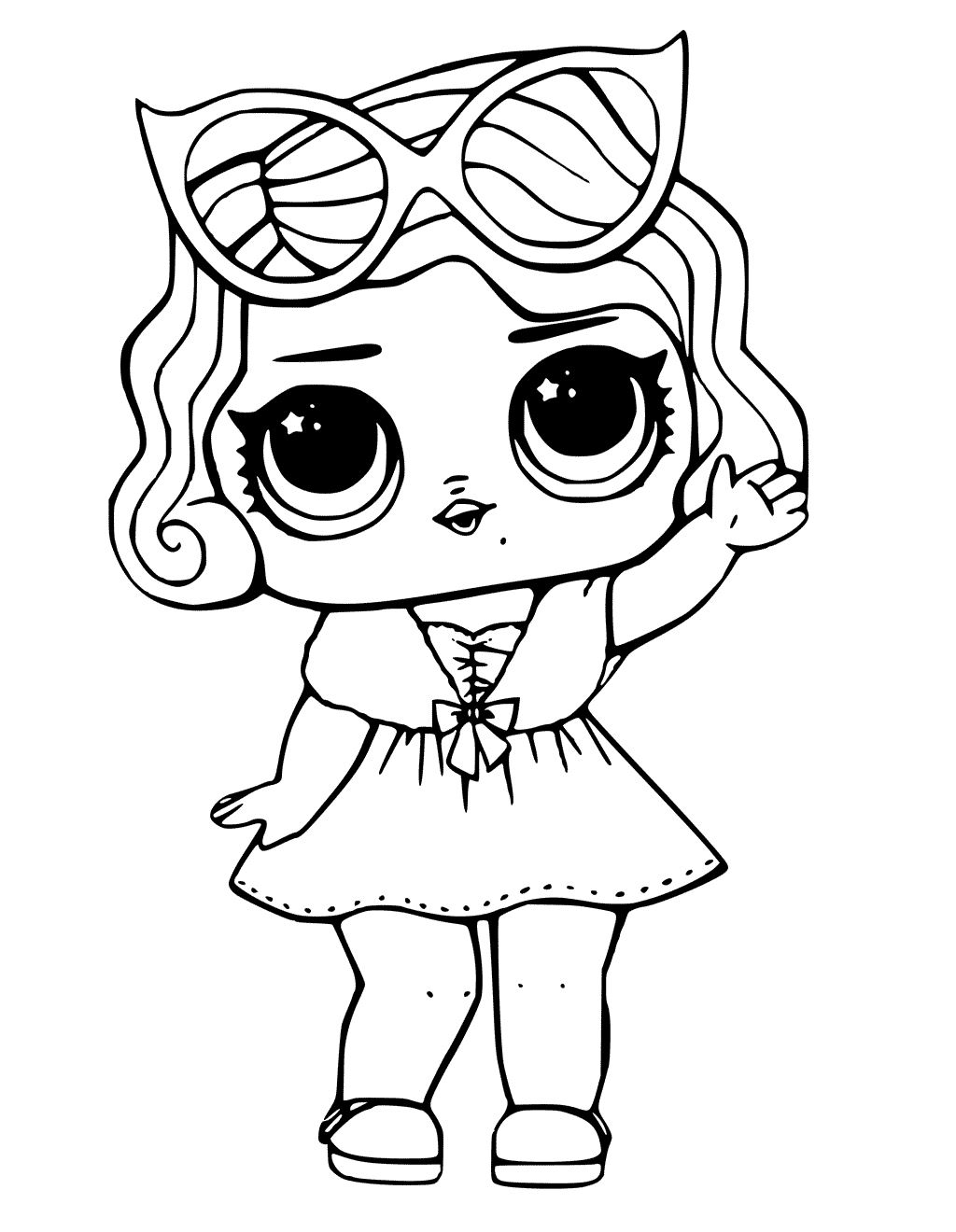 1024x1320 Free Printable Lol Surprise Dolls Coloring Pages
