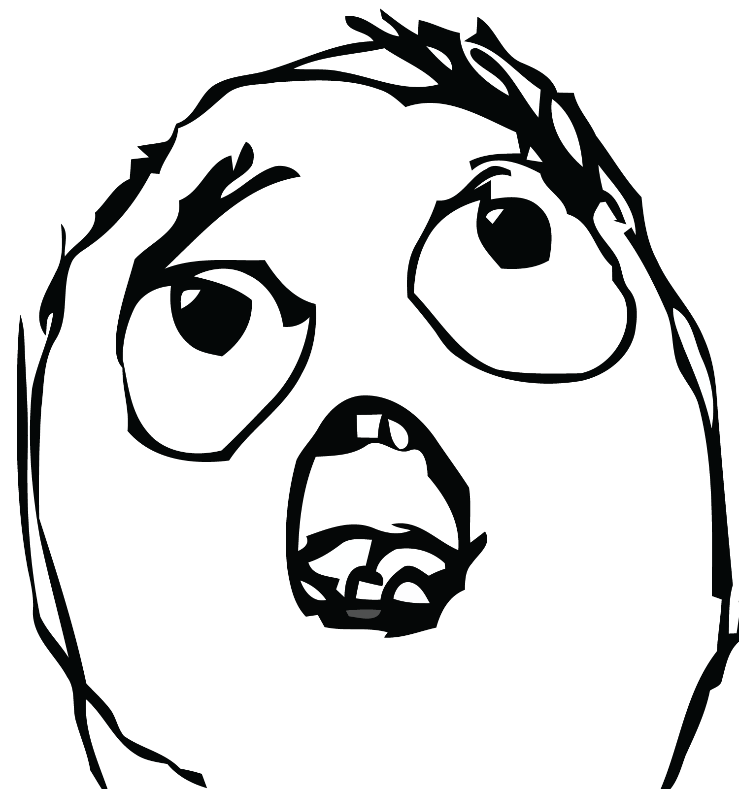 1500x1602 Rage Face Script