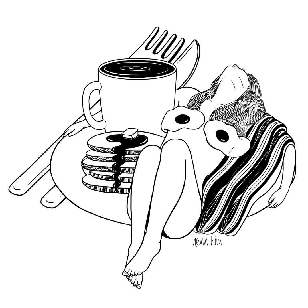 1080x1080 Minimal And Surreal Illustrations By Henn Kim The Photophore