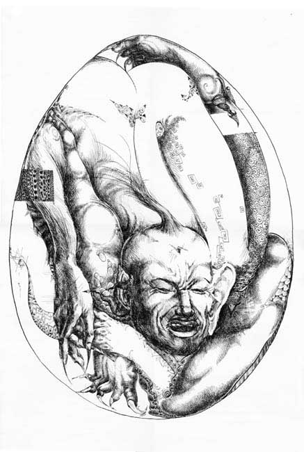 437x650 Surreal Drawings By Galina Lukshina