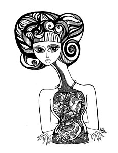 232x300 Sushi Drawings Fine Art America