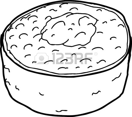 450x399 Hand Drawn Cartoon Of Isolated Japanese Style Sushi Roll Royalty