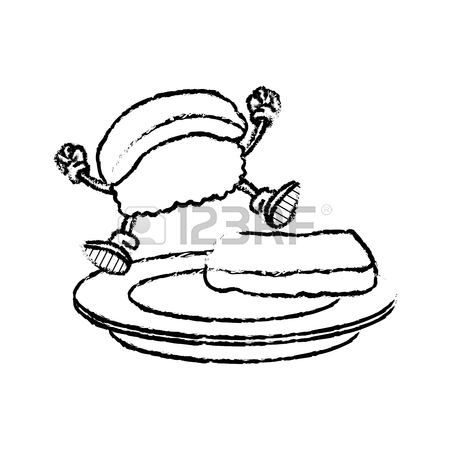 450x450 Japan Food Sushi Roll Rice Dinner Icon Vector Illustration Royalty