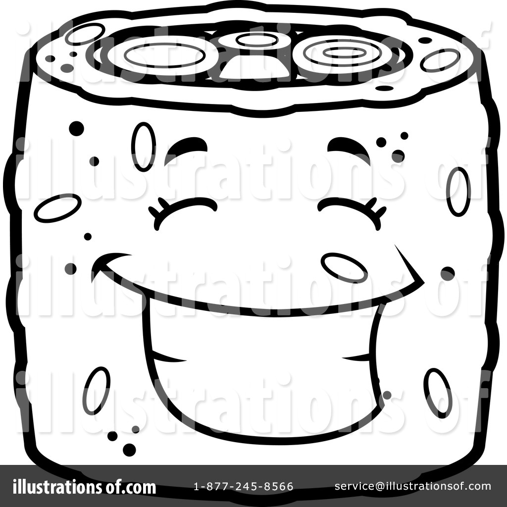 1024x1024 Sushi Roll Clipart