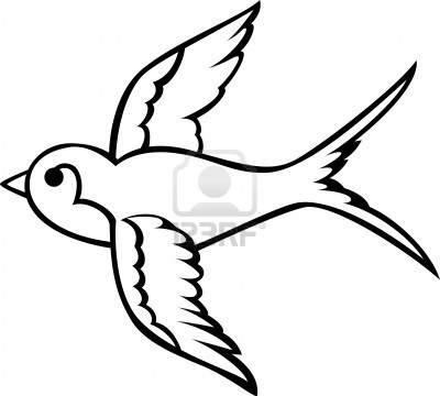 400x360 Birds Tattoos For You Free Pictures Of Sparrow Bird Tattoos