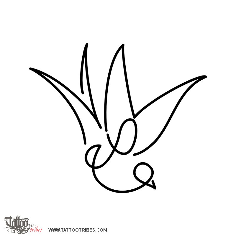 800x800 Tattoo Of N m l Swallow, Children Tattoo