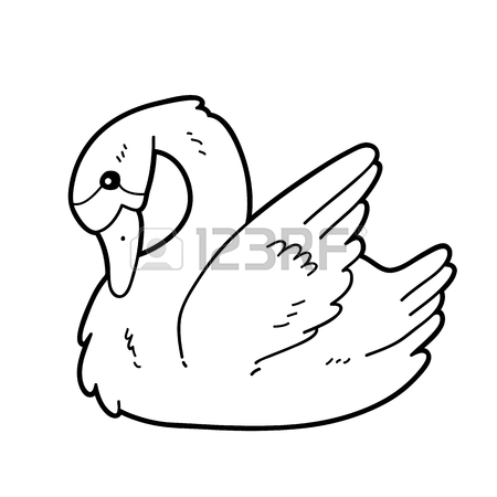 450x450 Sketch Swan Stock Photos Amp Pictures. Royalty Free Sketch Swan