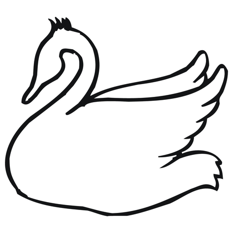 474x480 Swan Heart Coloring Pages ~ The Ideas Of Coloring Page