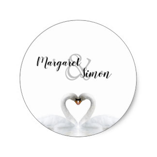 324x324 Swan Stickers