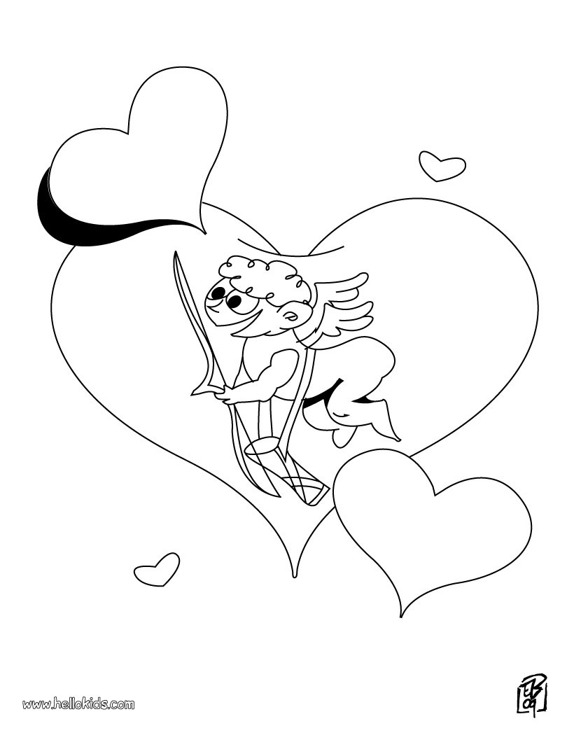 820x1060 Swan Heart Coloring Pages