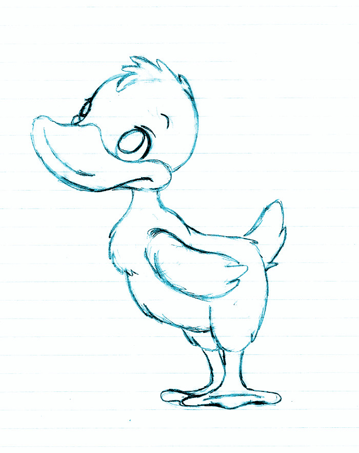 700x882 The Ugly Duckling By Aloraheart