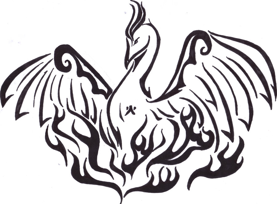 900x665 Phoenix Tattoo By Tsutyfoni Chan