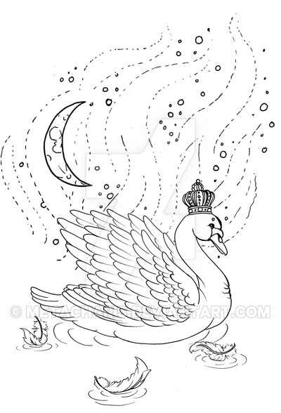 400x588 Swan Tattoo By Metacharis