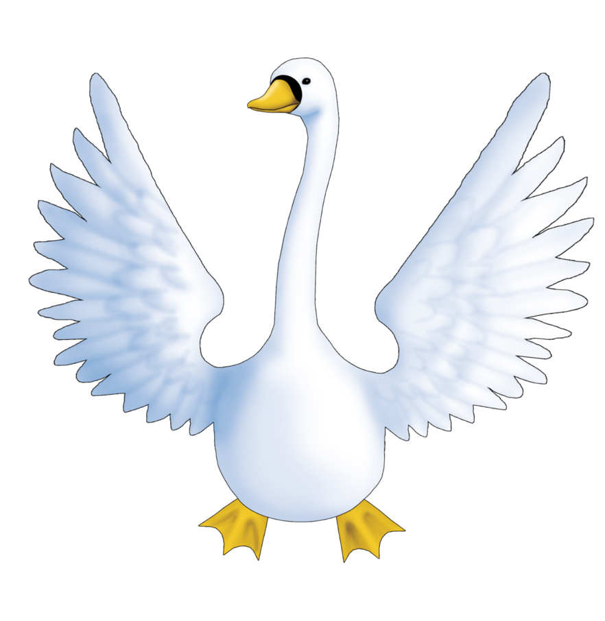 882x906 White Swan Tattoo Design By Juaniglesias90