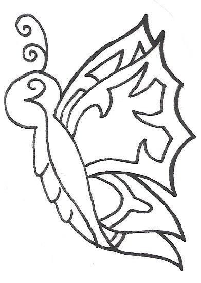 391x551 Butterfly Tattoo Designs