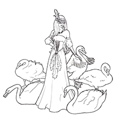 230x230 Top 10 Swan Coloring Pages For Your Little Ones