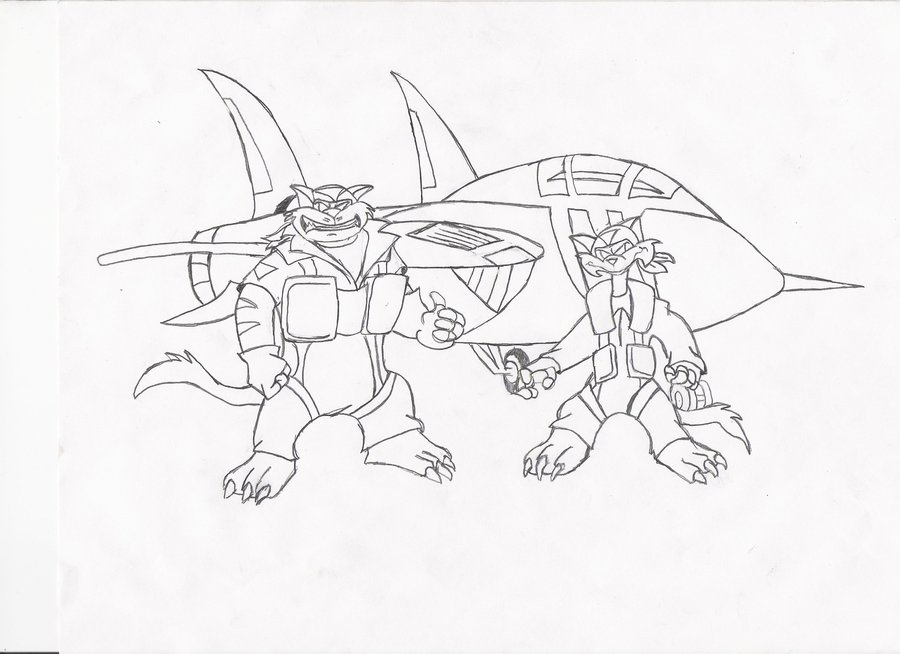 900x654 Swat Kats By Trexinanf14