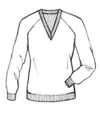 200x230 Gray Cardigan Sweater