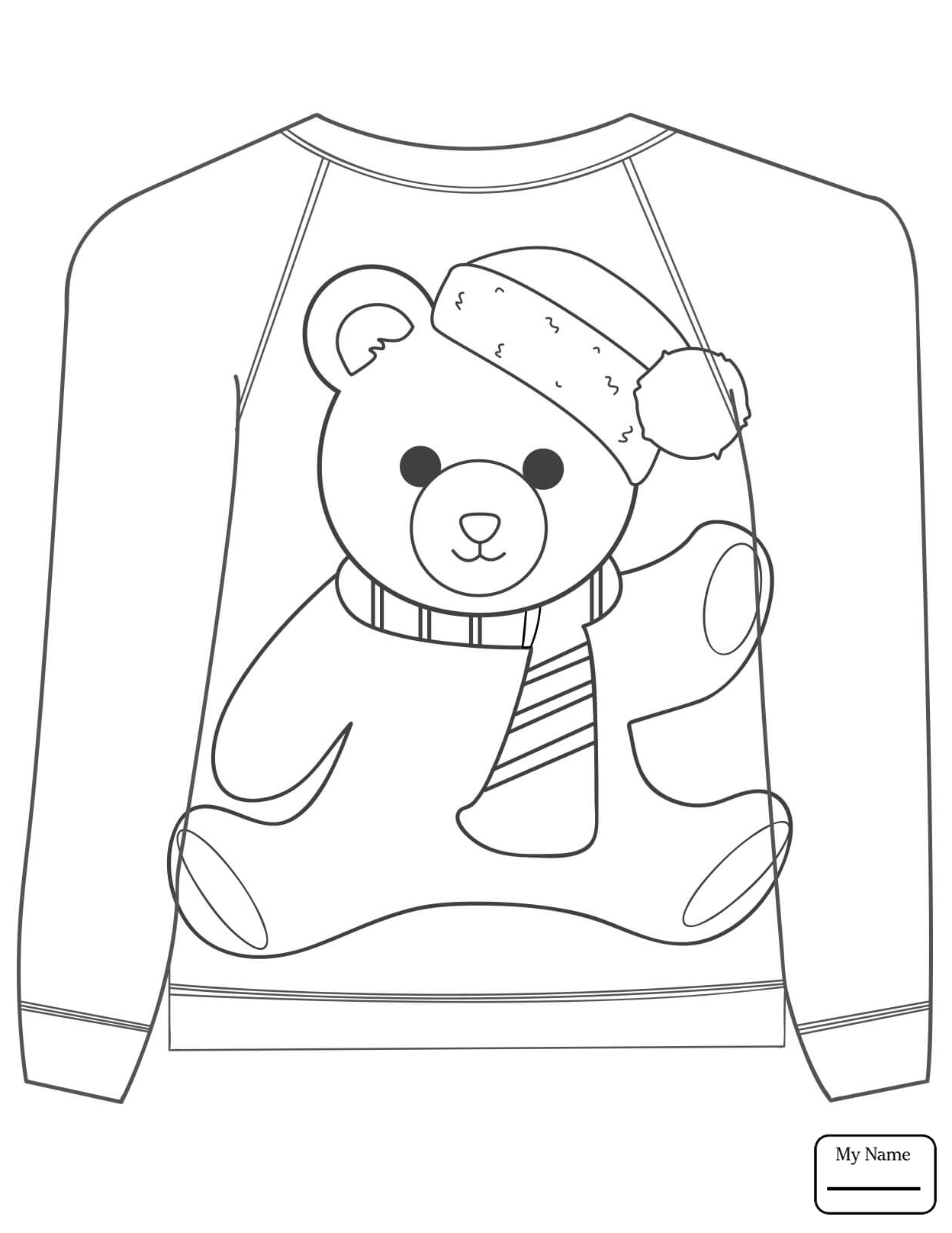 1248x1616 Holidays Christmas Ugly Sweater With A Cat In Branches Motif