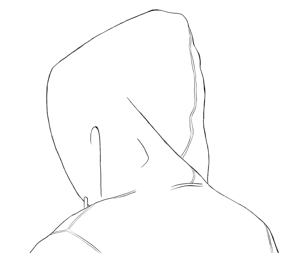 996x879 How To Draw A Hoodie Back And Side View