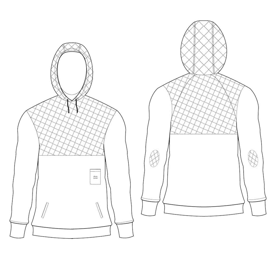 1150x1150 Bamboo Upscale Hoodie Brett B. X Betabrand