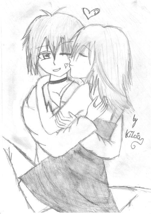 500x708 Sweet Couple By Killcia