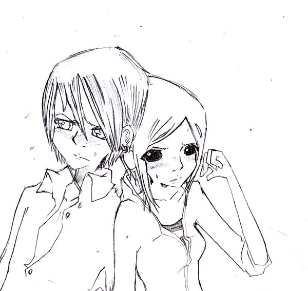 600x567 Sweet Couple By Orangeletterz