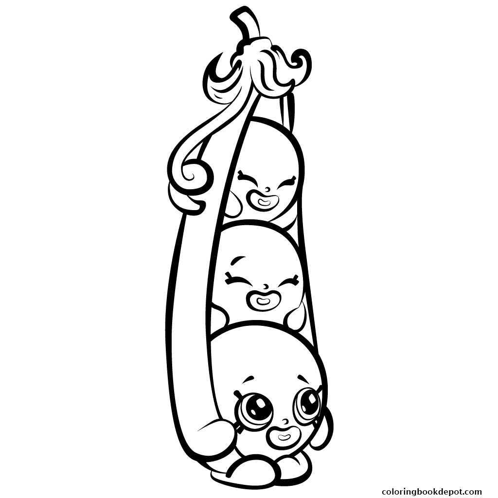 1024x1024 Sweet Pea Shopkins Season 3 Coloring Pages